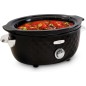 FRITEL Family Slow cooker 5.5liter 210W Sort/krom